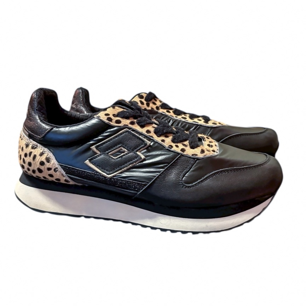 Lotto Leggenda Wedge Leopard W Sneakers - Picture 5 of 13